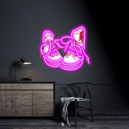 Lets Dance Artwork Led Neon