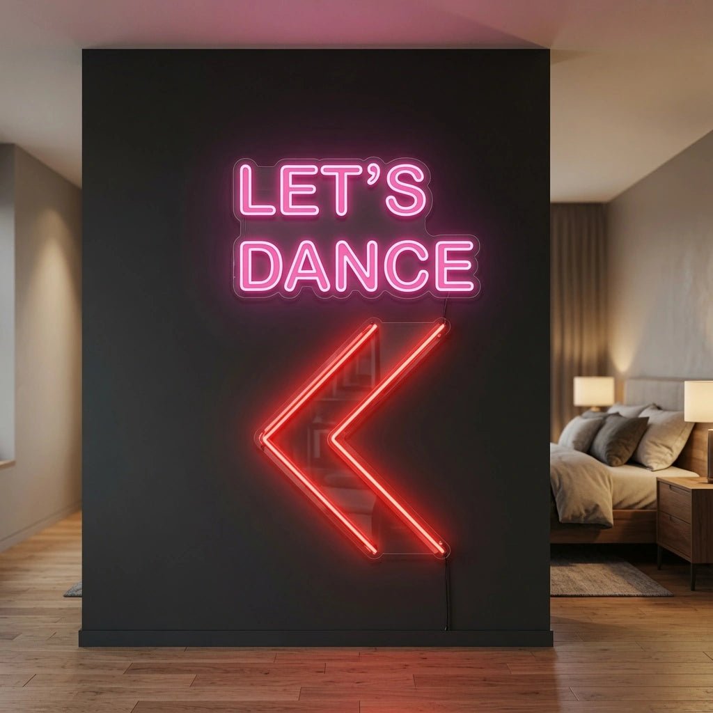Let's Dance Bedroom Decor LED Neon Sign - Shineneon