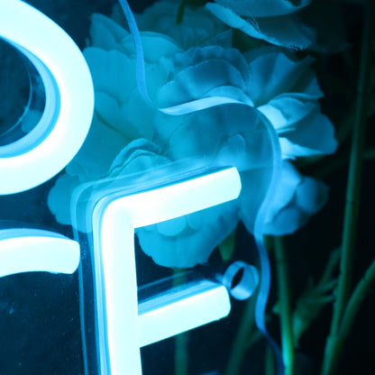 Lets Dance Blue Led Neon Sign - Shineneon