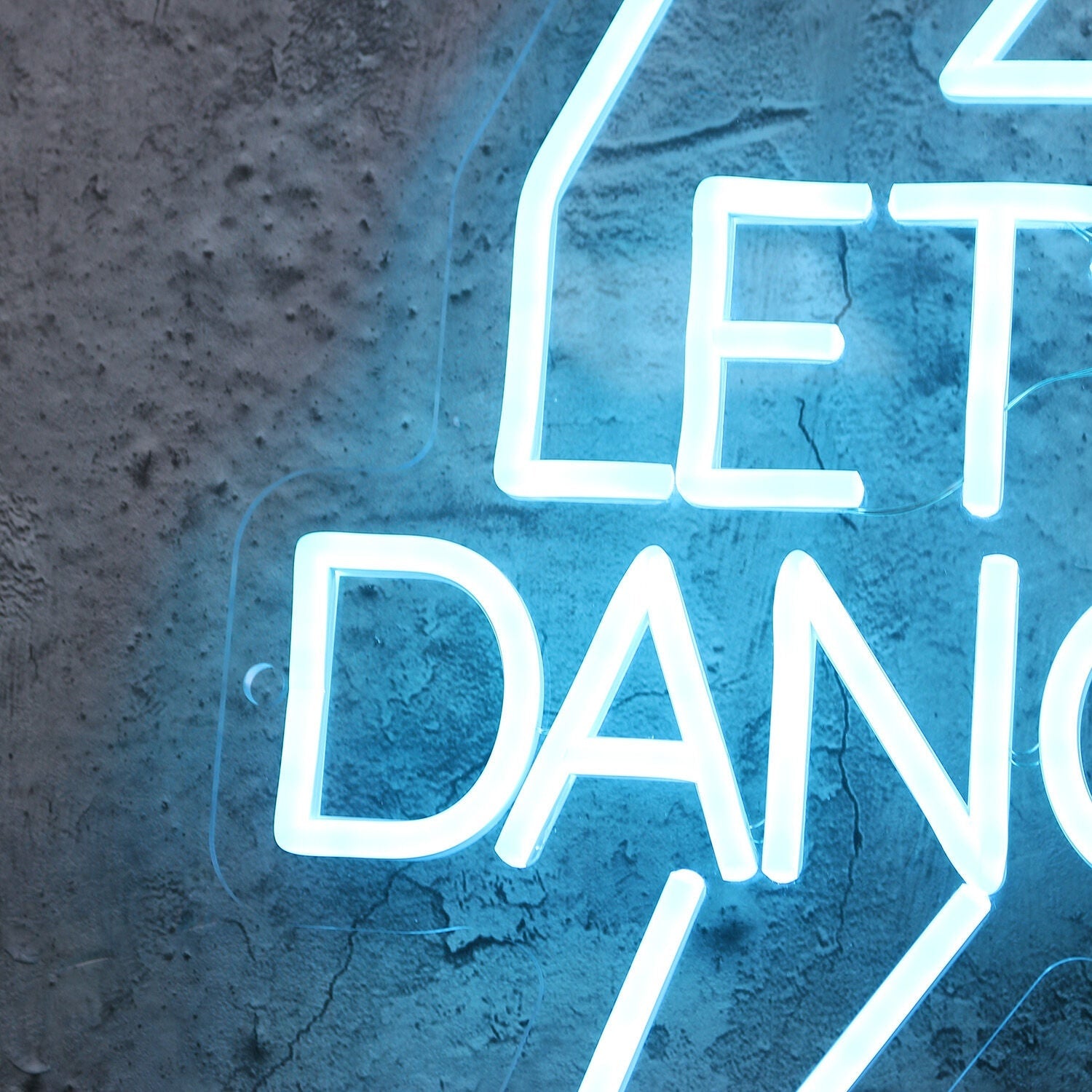 Lets Dance Blue Led Neon Sign - Shineneon