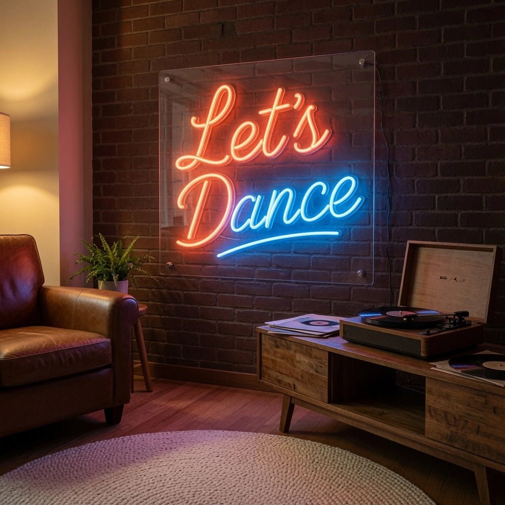 Let's Dance Business Wall Art LED Neon Sign - Shineneon