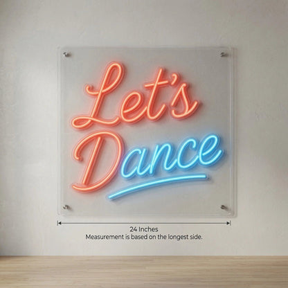 Let's Dance Business Wall Art LED Neon Sign - Shineneon