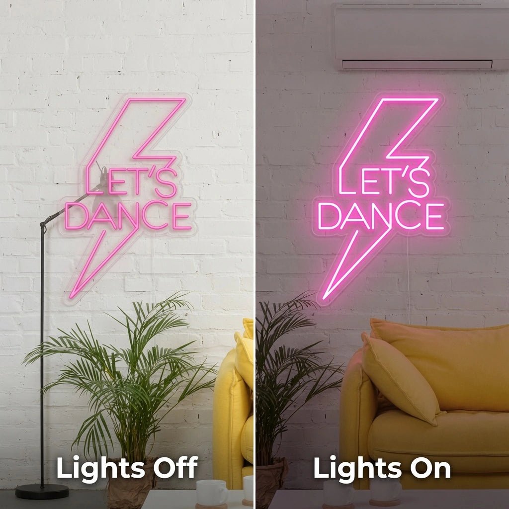 Let's Dance Business Wall Decor LED Neon Sign - Shineneon