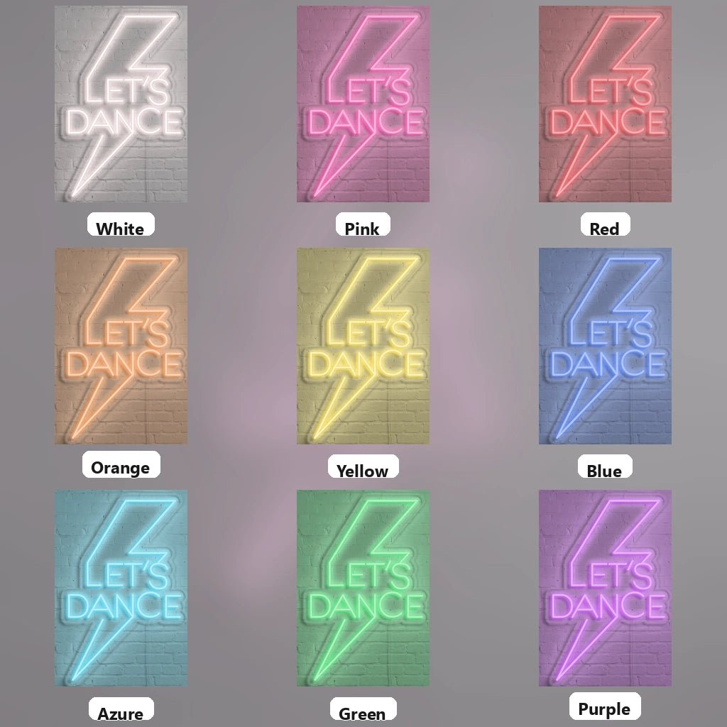 Let's Dance Business Wall Decor LED Neon Sign - Shineneon