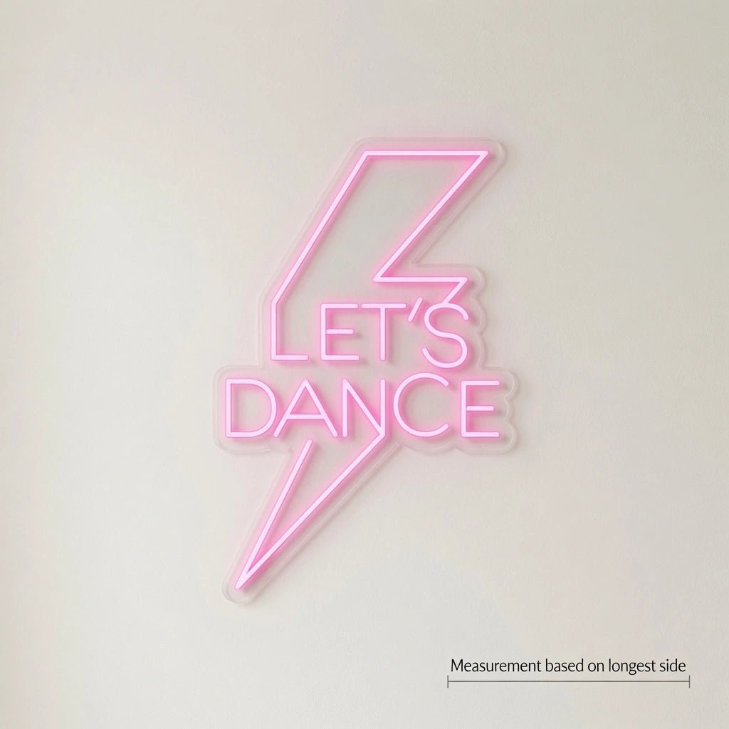 Let's Dance Business Wall Decor LED Neon Sign - Shineneon
