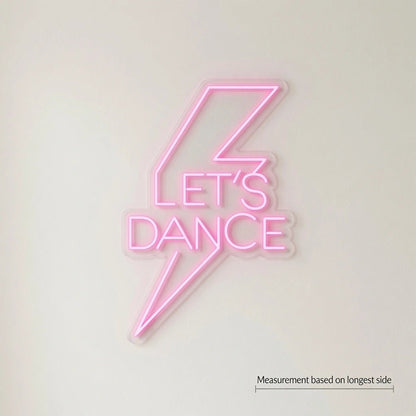 Let's Dance Business Wall Decor LED Neon Sign - Shineneon