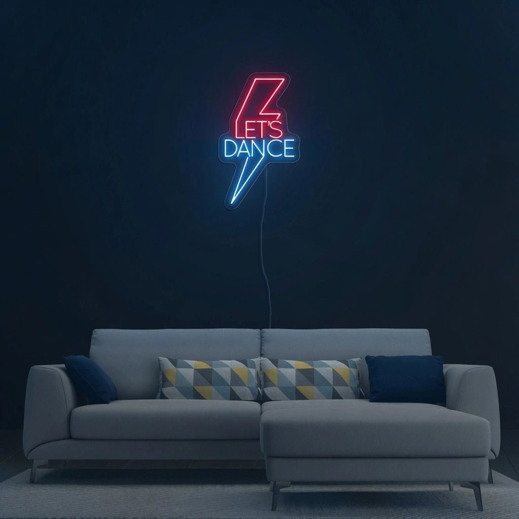 Let's Dance Coffee Bar Wall Art LED Neon Sign - Shineneon
