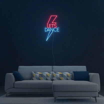 Let's Dance Coffee Bar Wall Art LED Neon Sign - Shineneon