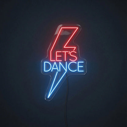 Lets Dance Coffee Bar Wall Art LED Neon Sign Wall Neon Sign - Shineneon