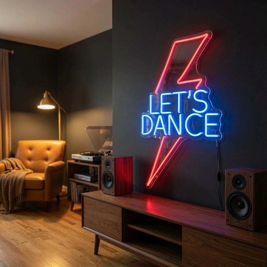 Let's Dance Commercial Wall Art LED Neon Sign - Shineneon