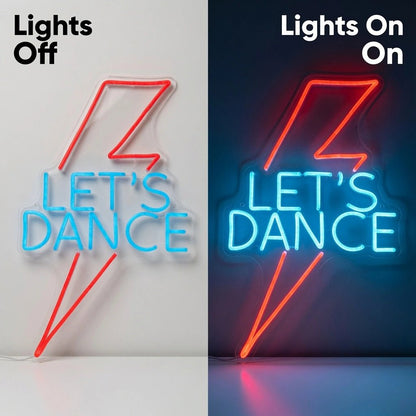 Let's Dance Commercial Wall Art LED Neon Sign - Shineneon