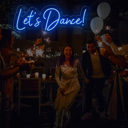 Lets Dance Led Neon Sign Dance Decor | Shineneon