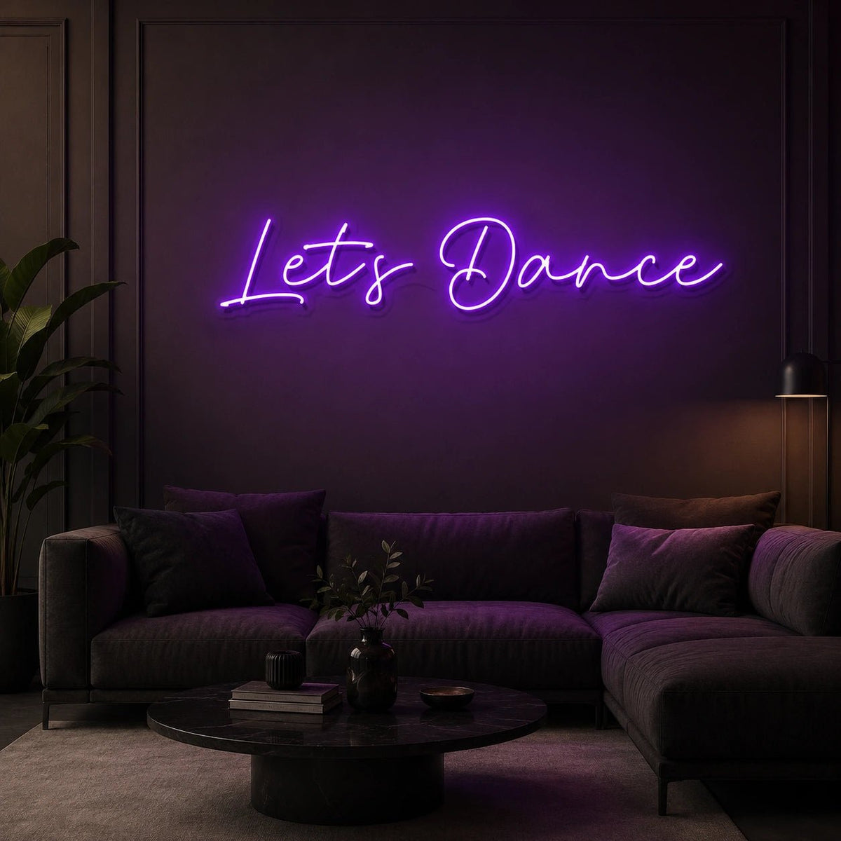 Lets Dance LED Neon Sign Man Cave Neon Sign - Shineneon