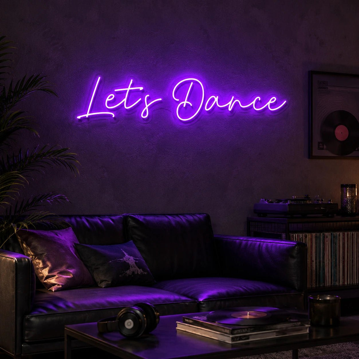 Lets Dance LED Neon Sign Man Cave Neon Sign - Shineneon