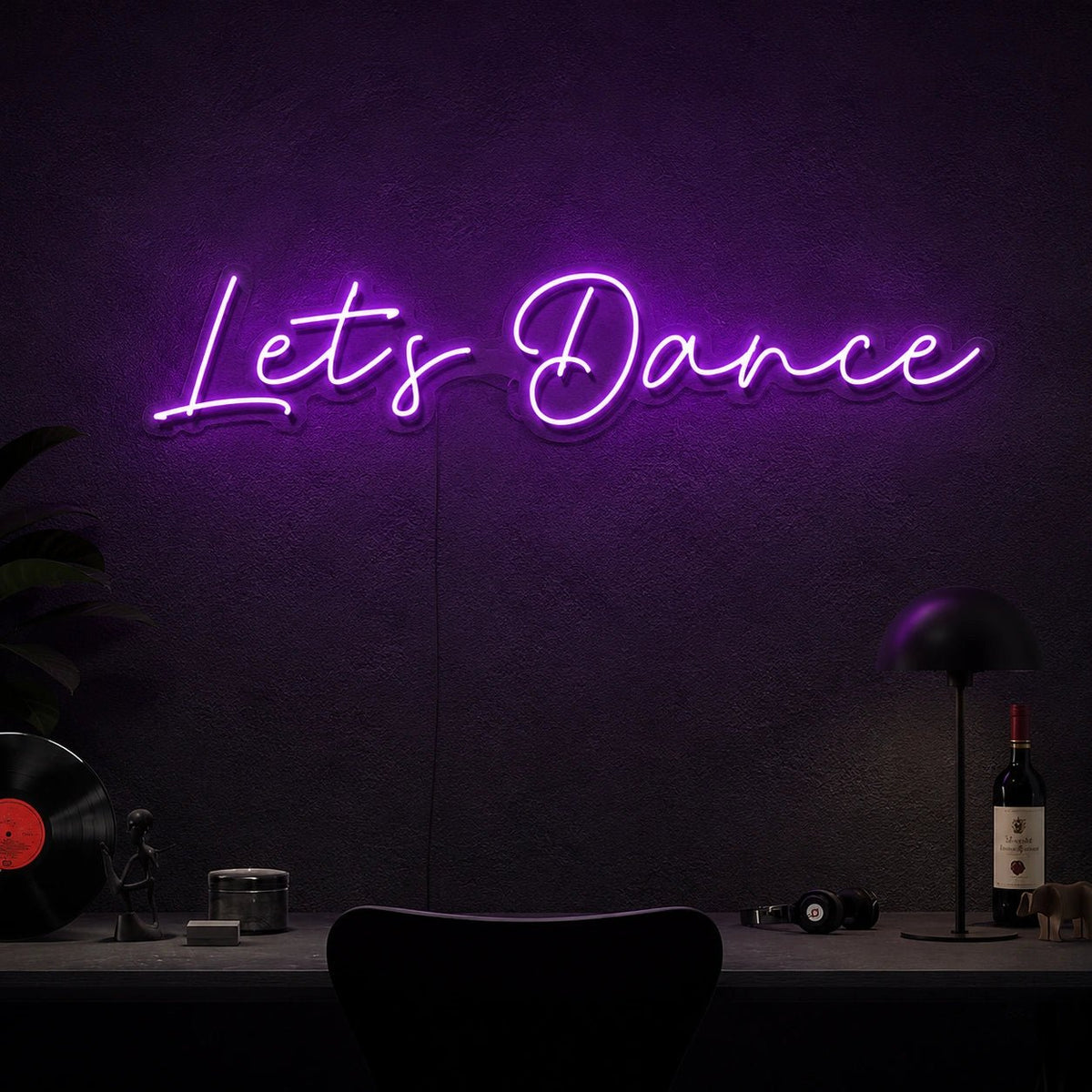 Lets Dance LED Neon Sign Man Cave Neon Sign - Shineneon
