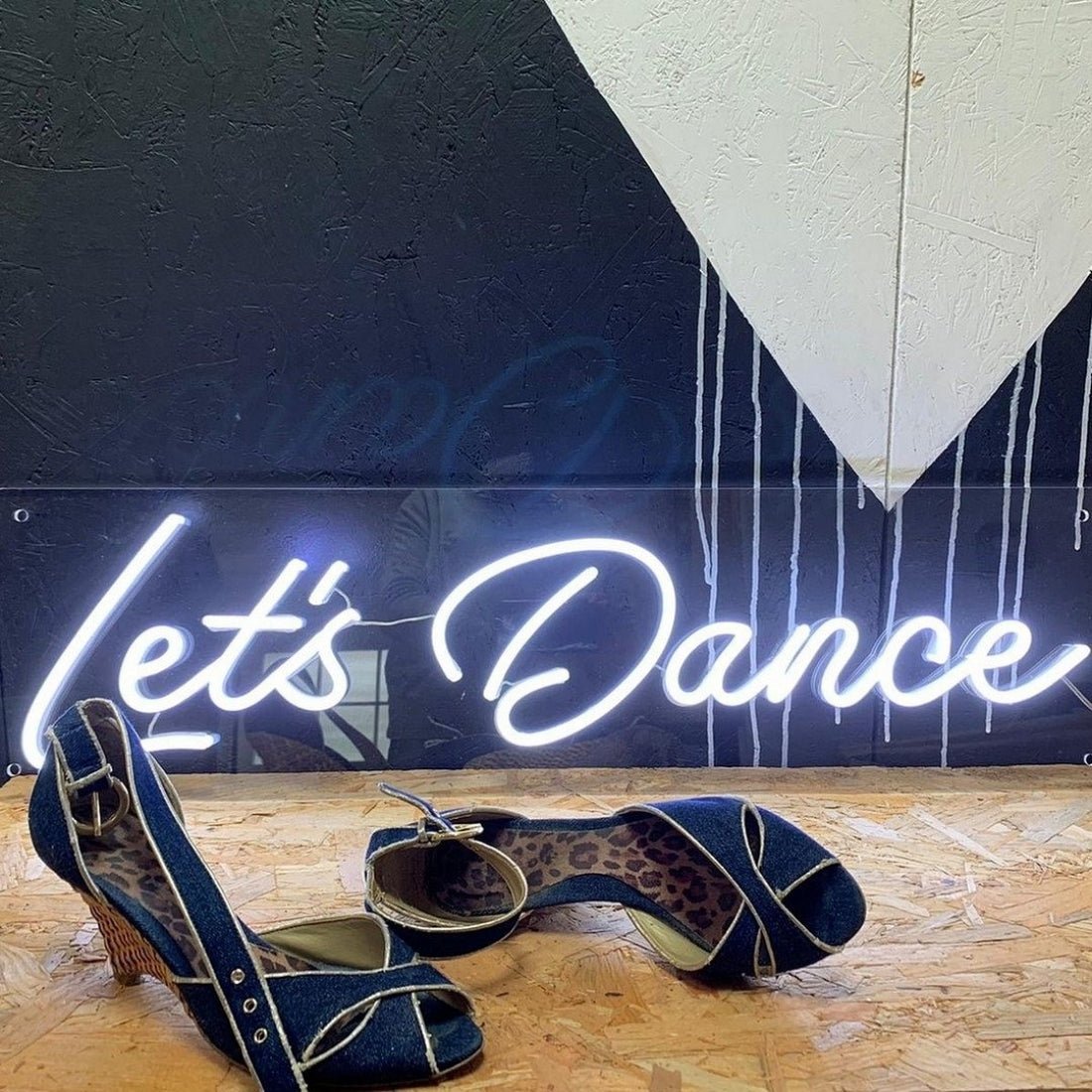 Lets Dance Led Sign Business Neon Signs Wall Art - Shineneon