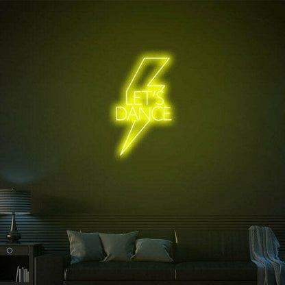 Lets Dance Vibrant Neon For Dance Halls | Shineneon