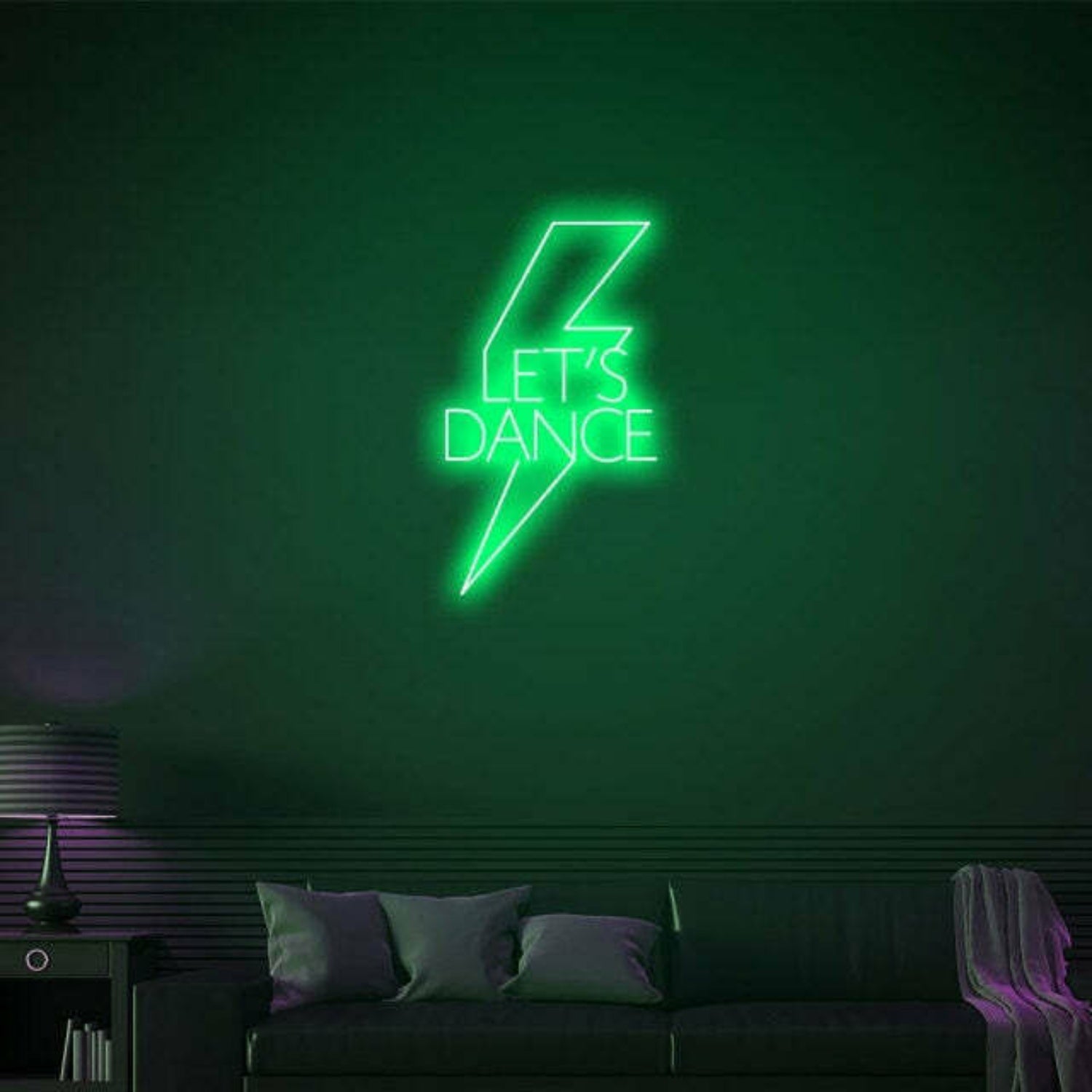 Lets Dance Vibrant Neon For Dance Halls | Shineneon