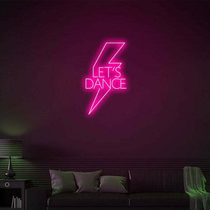 Lets Dance Vibrant Neon For Dance Halls | Shineneon