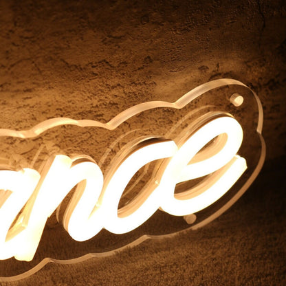 Lets Dance Yellow Custom Led Neon Sign - Shineneon