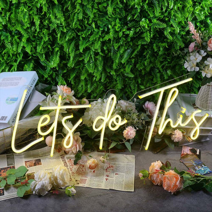 Lets Do This Led Neon Sign | Shineneon