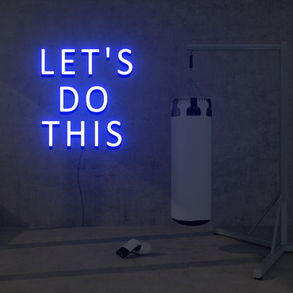 Lets Do This Led Neon Sign Lights Night Lamp Led Neon Sign | Shineneon