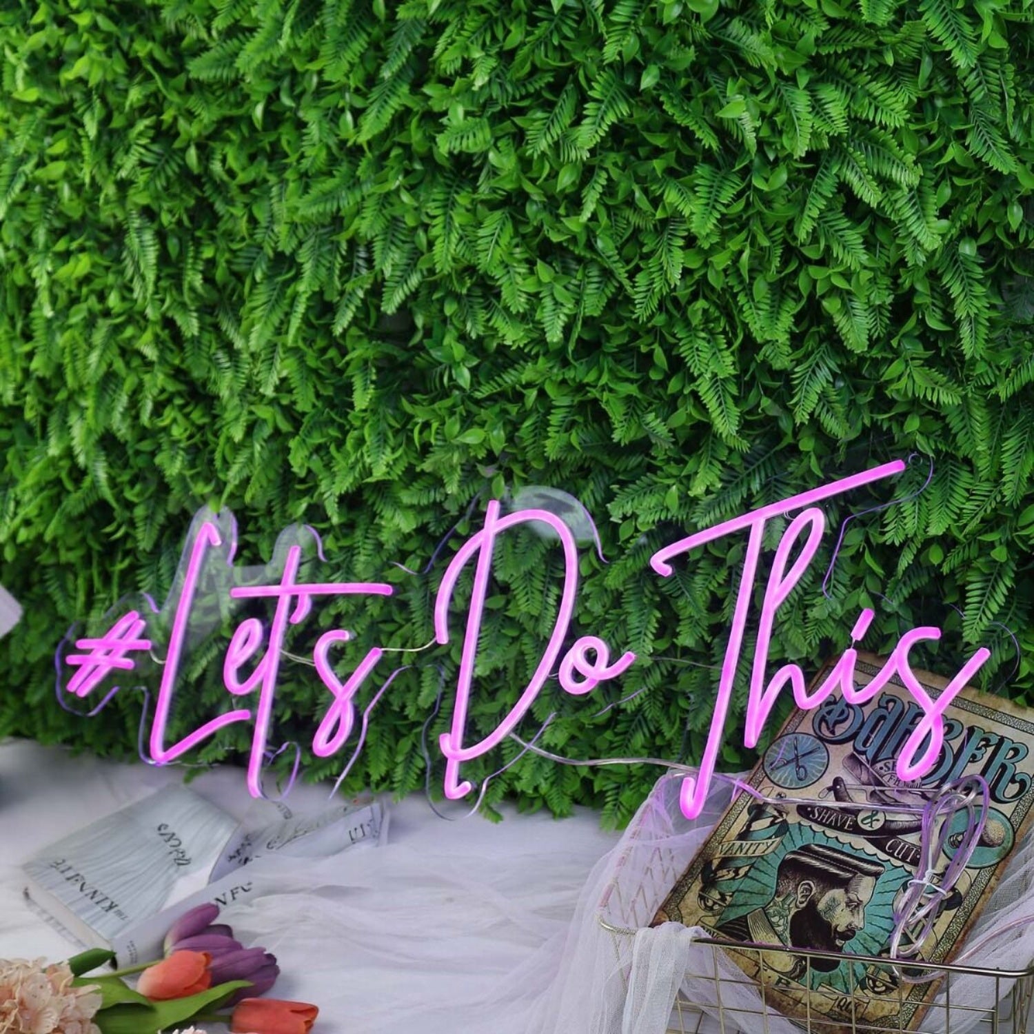 Lets Do This Purple Led Neon Sign - Shineneon