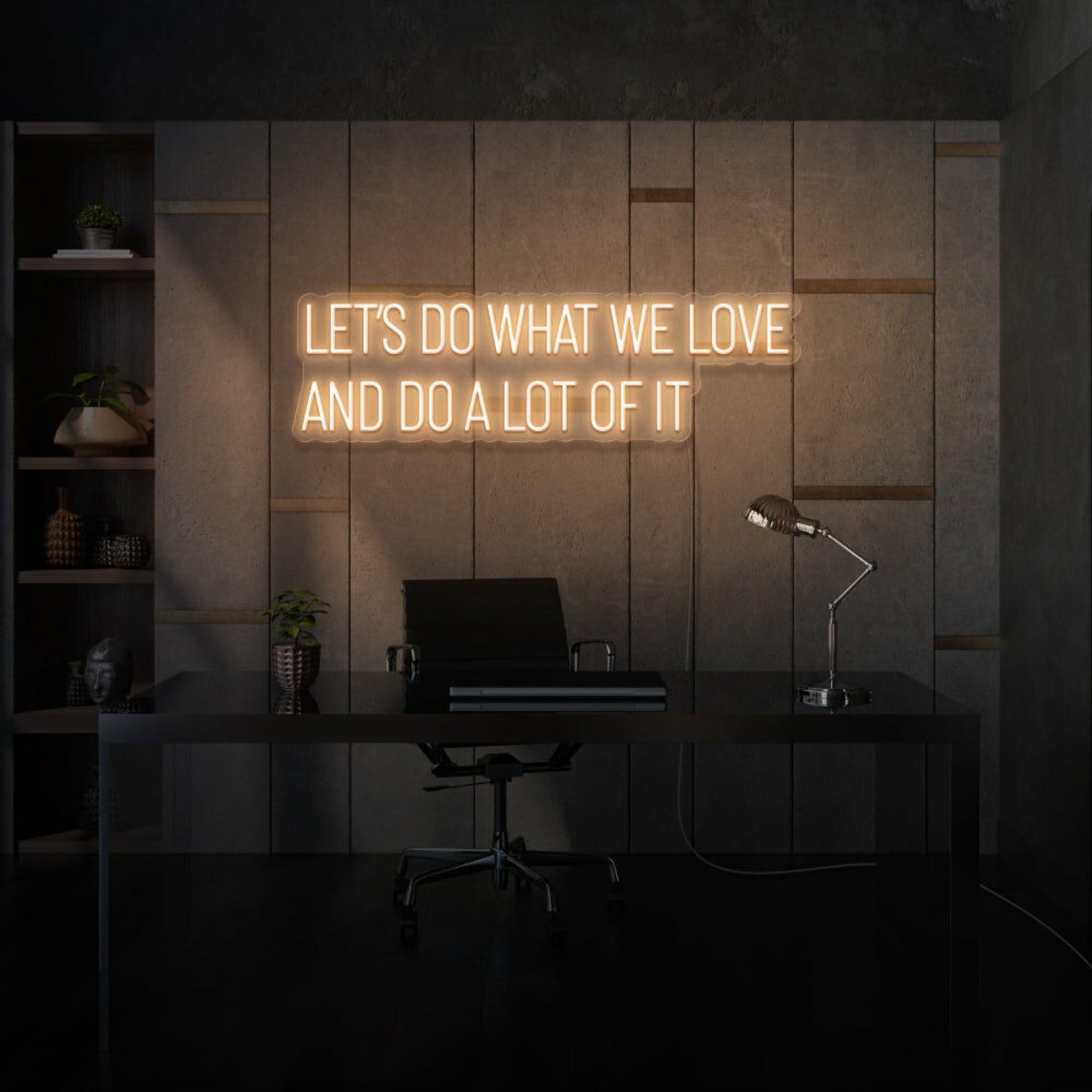 Lets Do What We Love And Do A Lot Of It Led Neon Sign Lettering | Shineneon