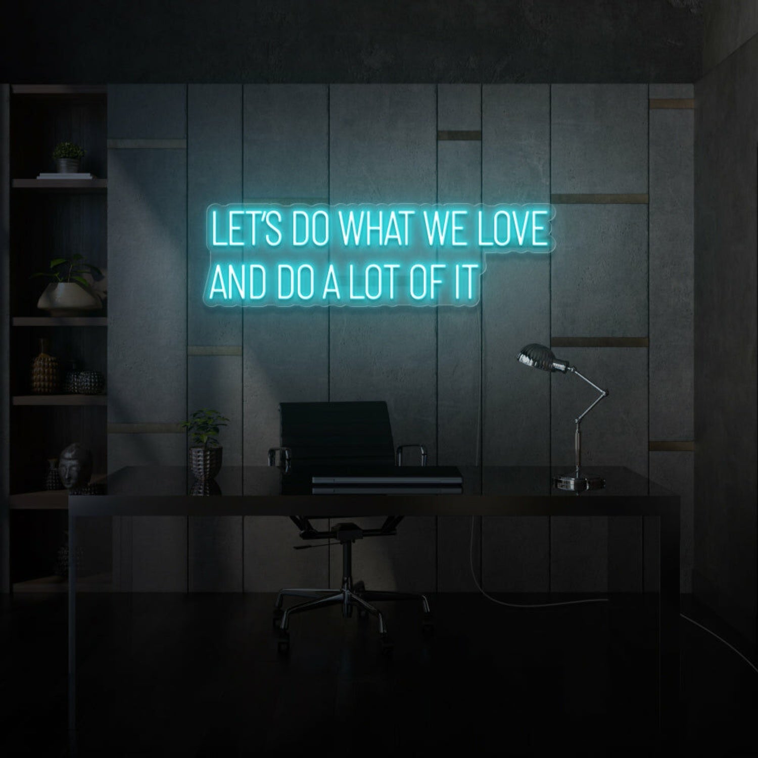Lets Do What We Love And Do A Lot Of It Led Neon Sign Lettering | Shineneon