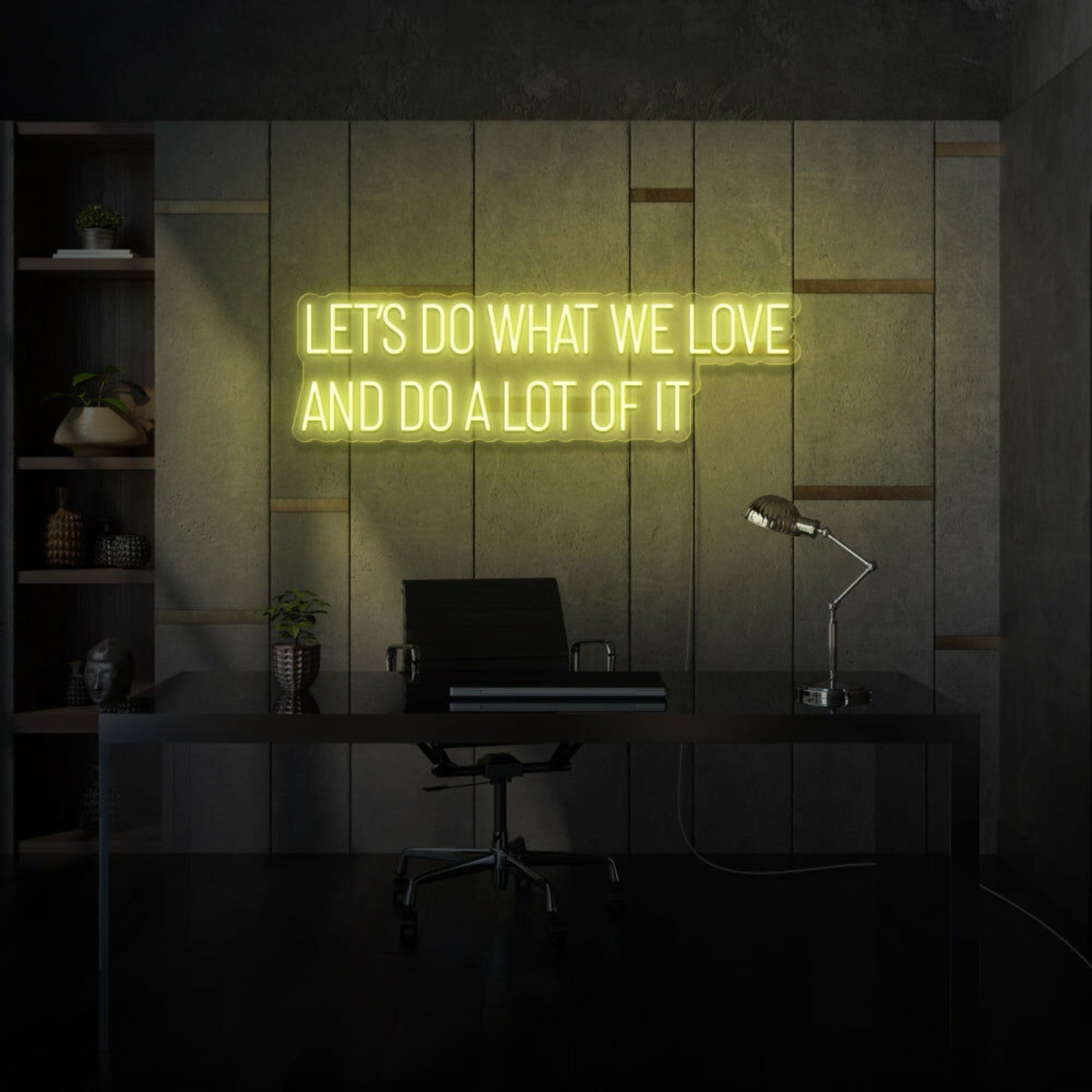 Lets Do What We Love And Do A Lot Of It Led Neon Sign Lettering | Shineneon