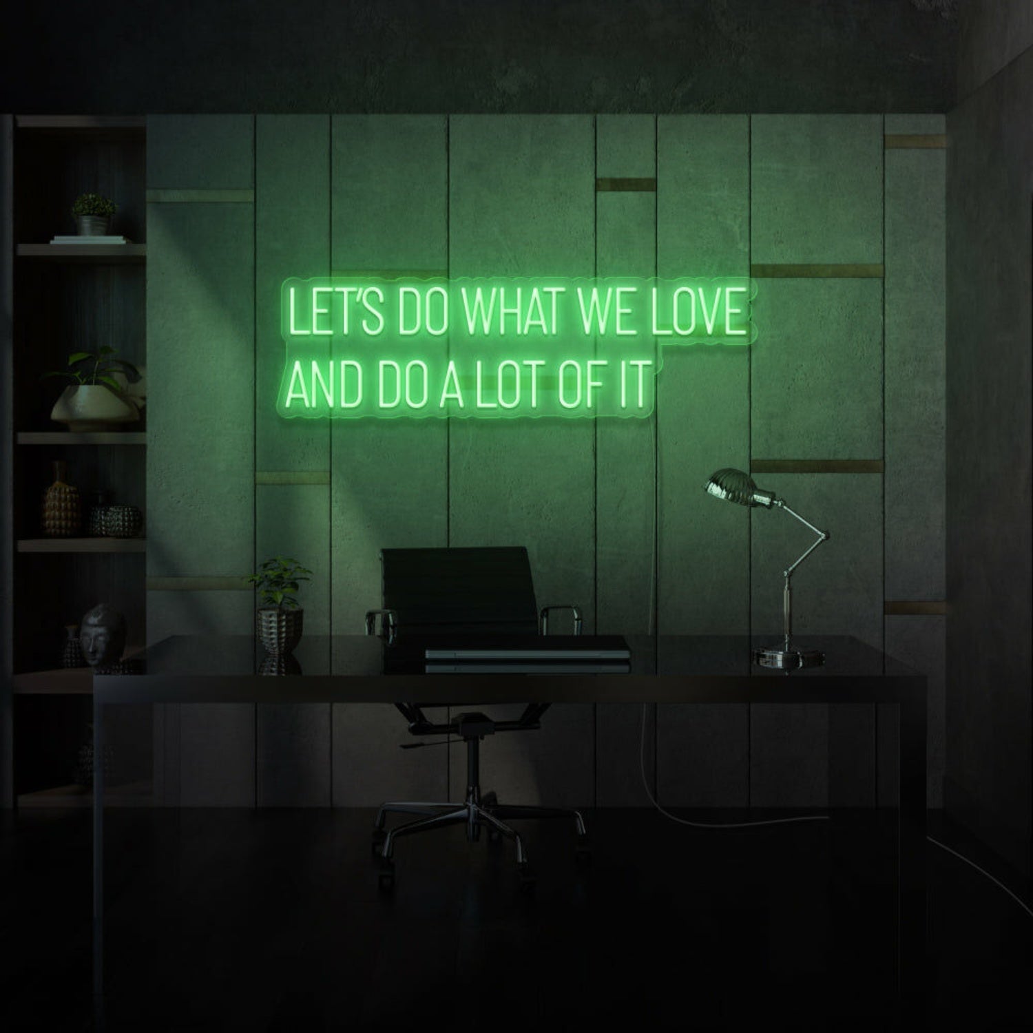 Lets Do What We Love And Do A Lot Of It Led Neon Sign Lettering | Shineneon