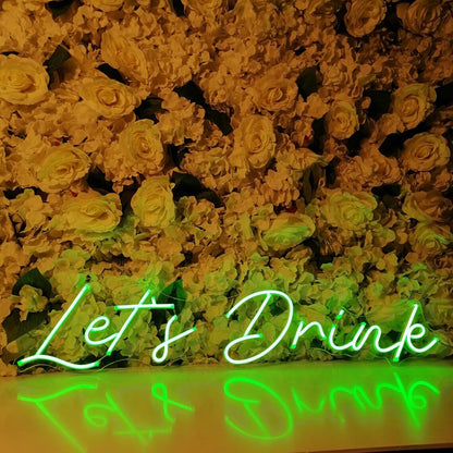 Lets Drink Led Neon Light Sign | Shineneon