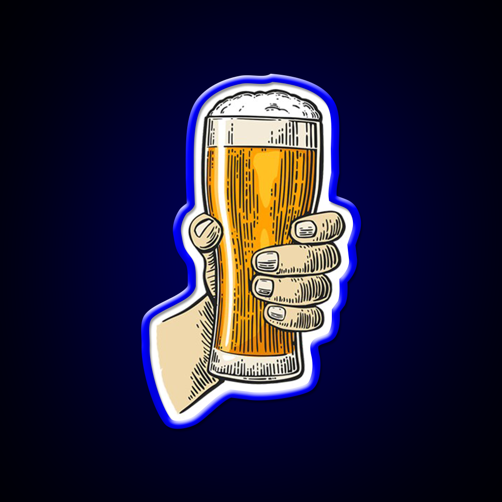 Lets Drink Man Cave Bar Led Neon Sign Rgb Color - LED neon sign view 5