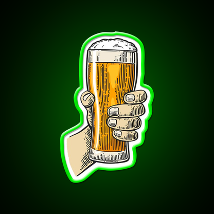 Lets Drink Man Cave Bar Led Neon Sign Rgb Color - LED neon sign view 8
