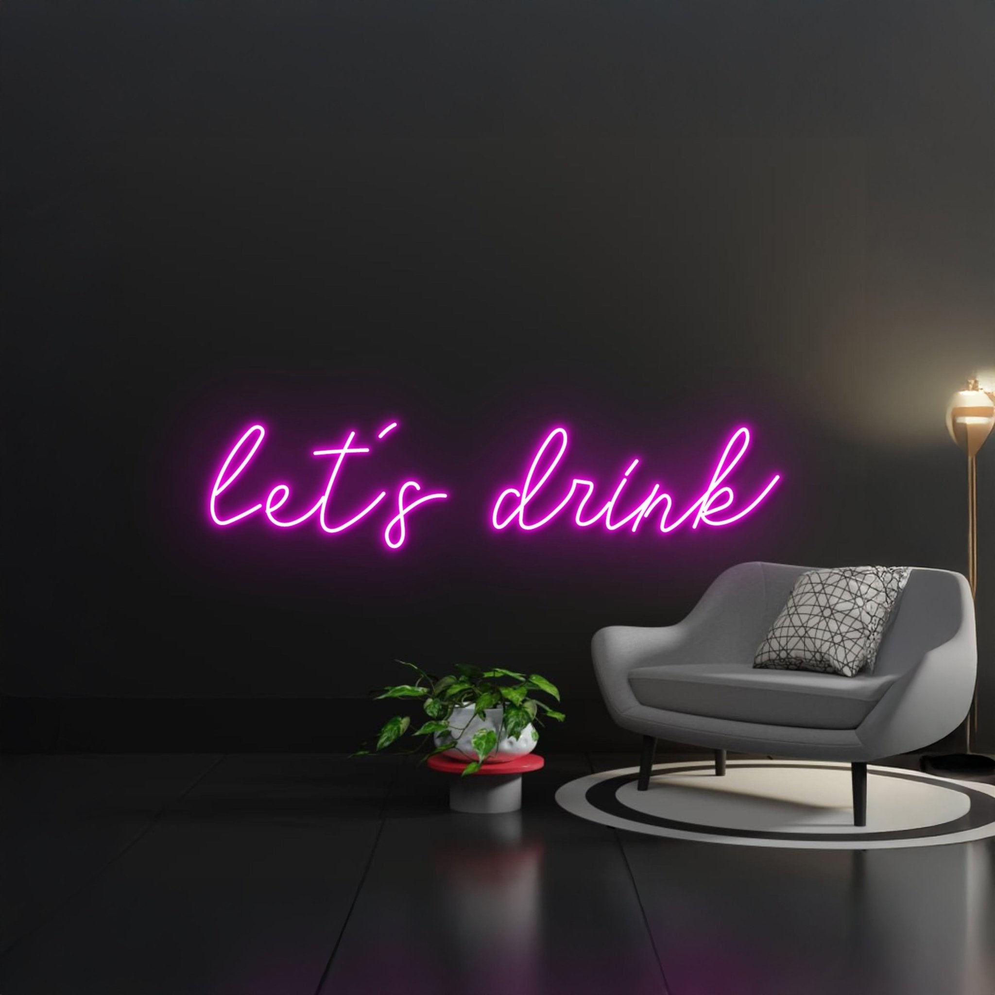 Lets Drink Neon Signs - Shineneon