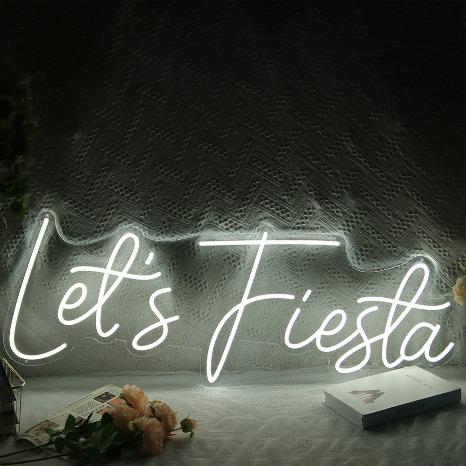 Lets Fiesta Led Neon Sign Fcelebratory And Fun Spaces | Shineneon