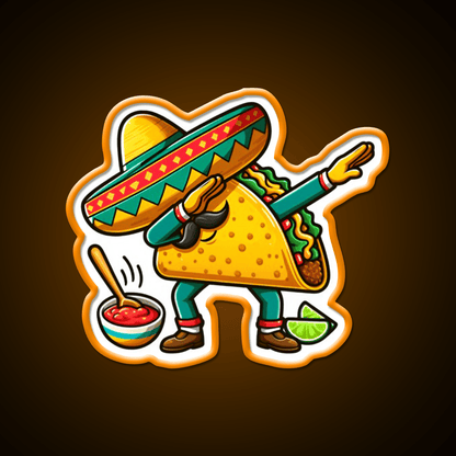 Lets Fiesta Mexican Taco De Mayo Taco Led Neon Sign Food Neon Sign Rgb Color - Shineneon