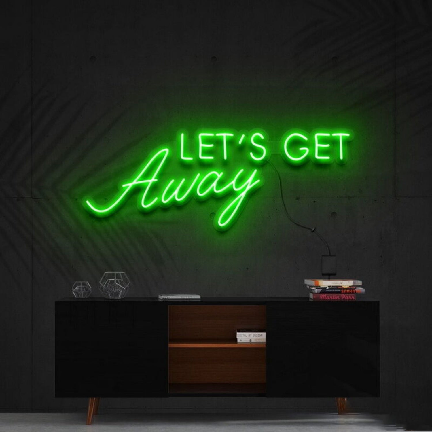 Lets Get Away Led Neon Sign Ftravel Lovers | Shineneon