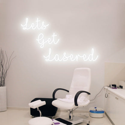 Lets Get Lasered Add A Modern Twist To Beauty With Neon | Shineneon