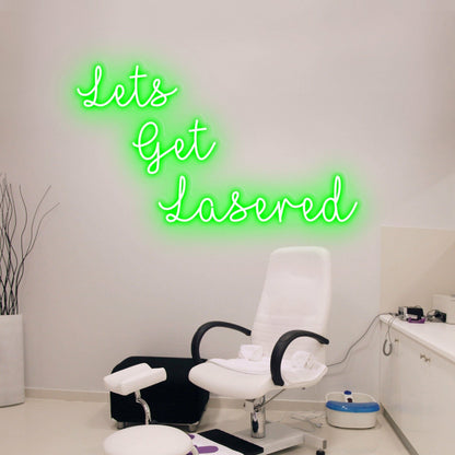 Lets Get Lasered Add A Modern Twist To Beauty With Neon | Shineneon