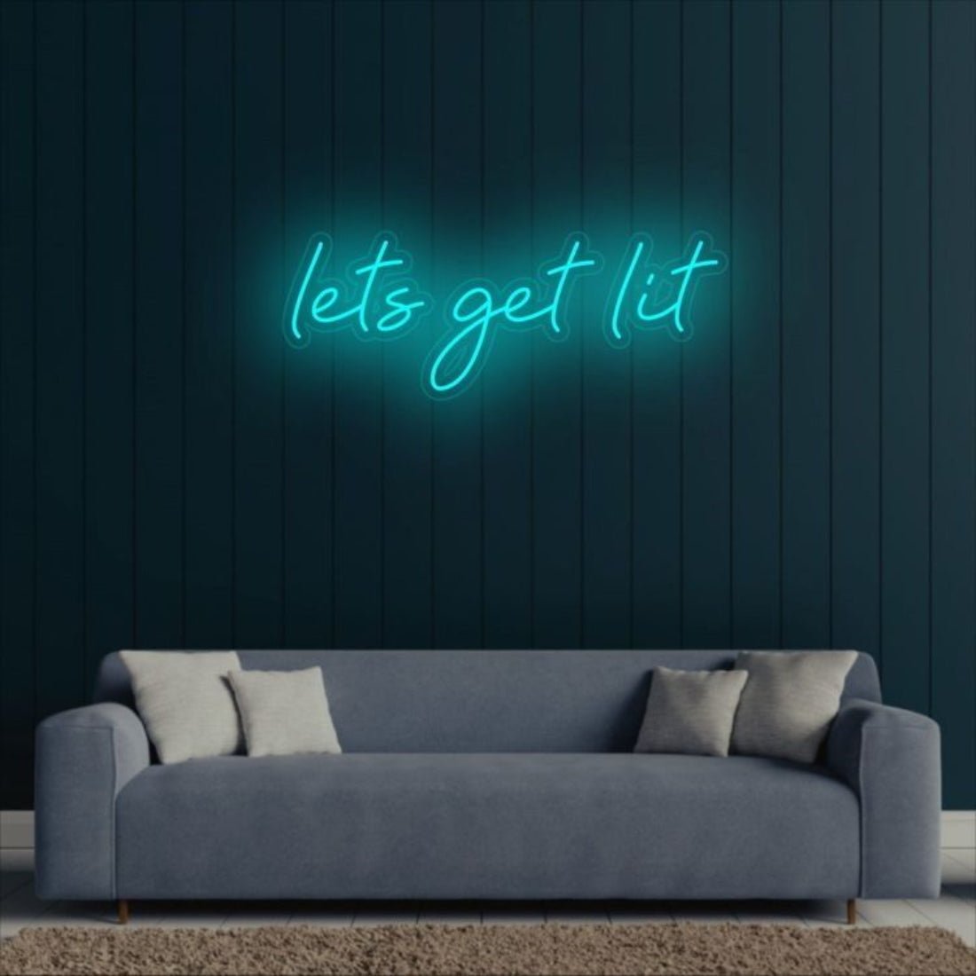 Lets Get Lit Led Sign Business Neon Signs - Shineneon