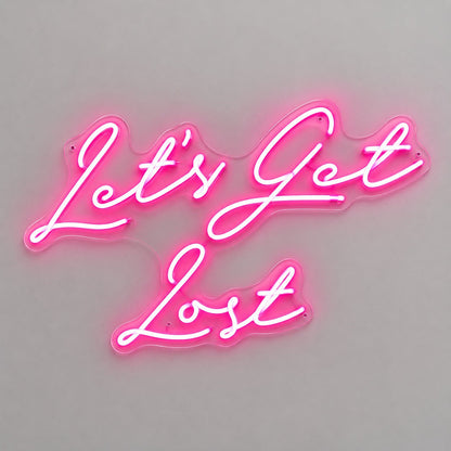 Lets Get Lost LED Neon Sign - Shineneon