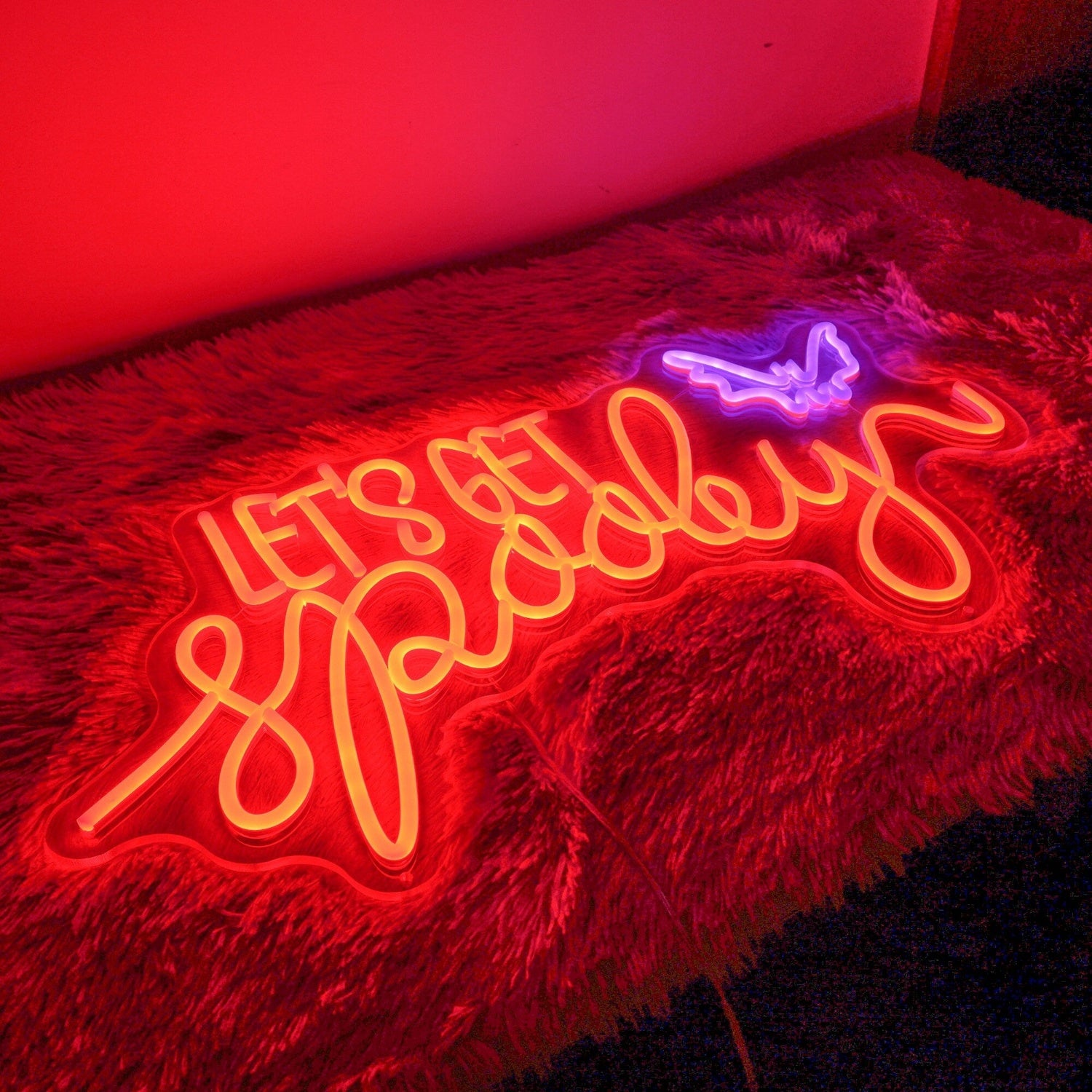 Lets Get Spooky Neon Sign Halloween Neon Sign | Shineneon