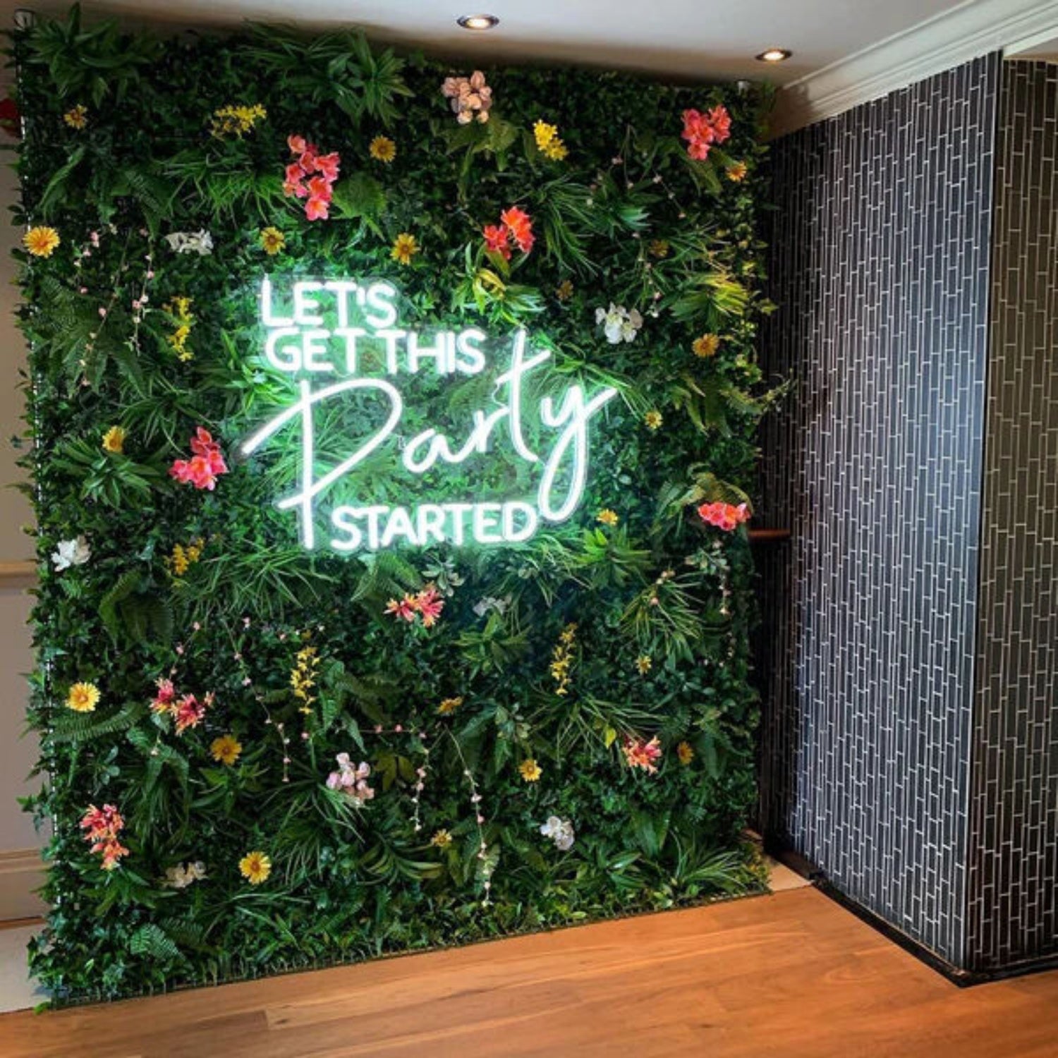 Lets Get This Party Started Led Neon Sign Wall Decor | Shineneon
