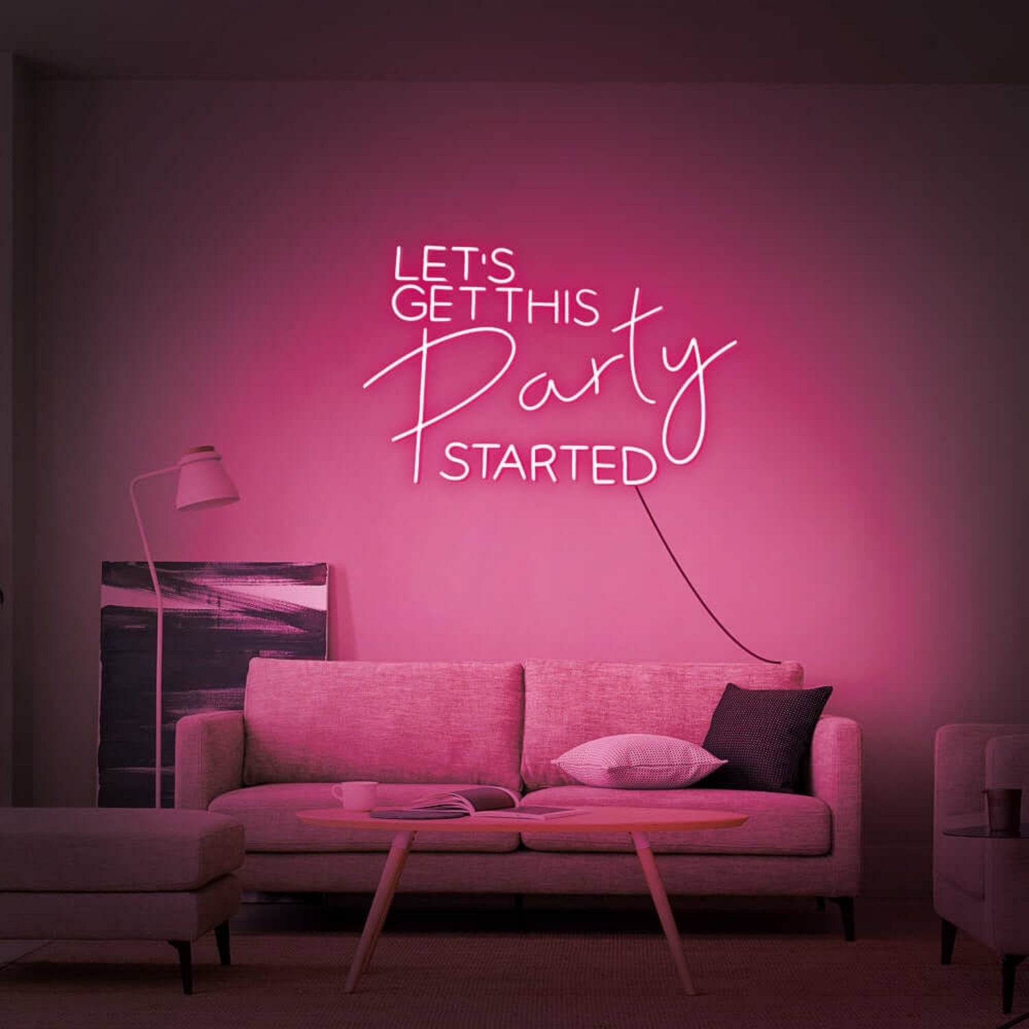 Lets Get This Party Started Neon Sign For Fun | Shineneon