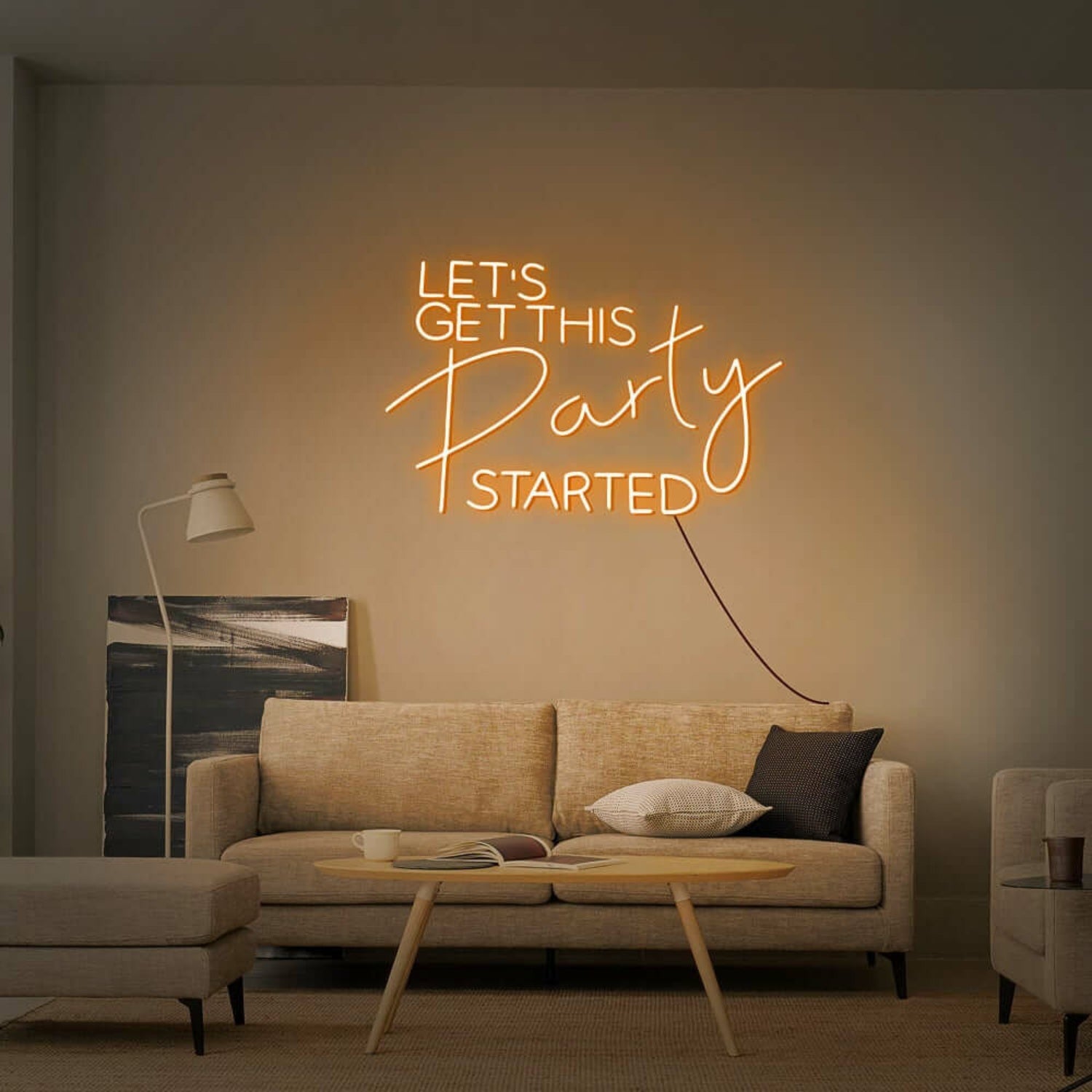 Lets Get This Party Started Neon Sign For Fun | Shineneon
