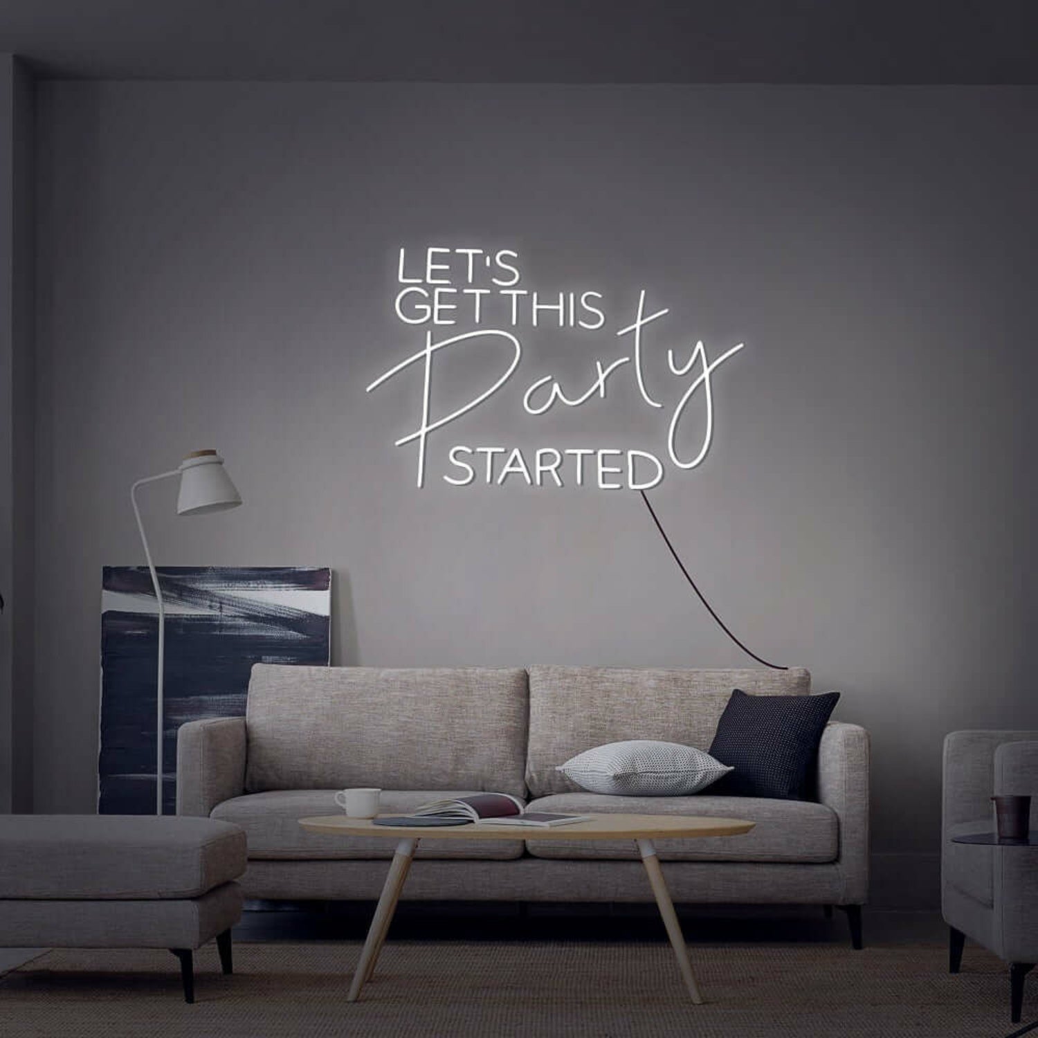 Lets Get This Party Started Neon Sign For Fun | Shineneon