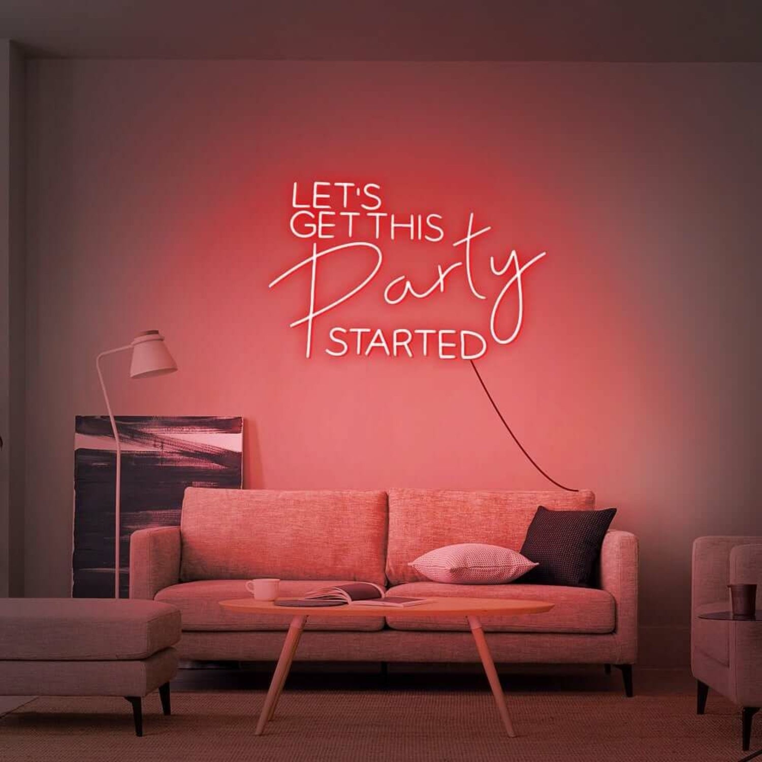 Lets Get This Party Started Neon Sign For Fun | Shineneon