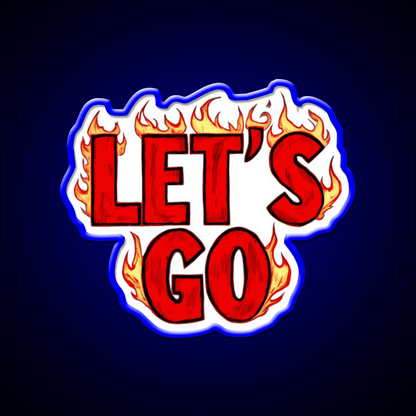 Lets Go 38 Taco Led Neon Sign Mexican Food Sign Rgb Color - Shineneon