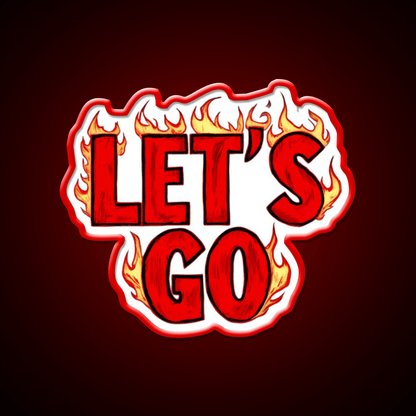 Lets Go 38 Taco Led Neon Sign Mexican Food Sign Rgb Color - Shineneon